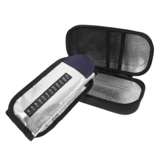 Paquete de aislamiento de insulina, bolsa aislante, bolsa refrigeradora eléctrica médica para estuche de medicación fría