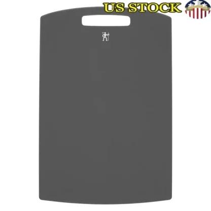 Tabla de cortar Extra grande sin bacterias, pies de silicona antideslizantes, seguro para preparar en la cocina, apto para lavavajillas, mango de almacenamiento fácil