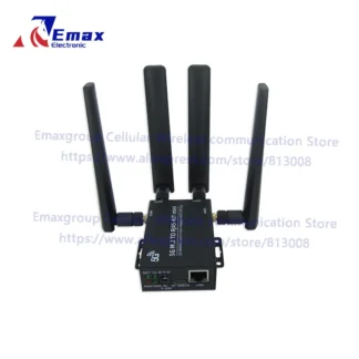 Funda de aleación de aluminio para Quectel RM502Q-AE RM500Q-GL RM520N-GL 5G M.2 WWAN tarjeta a adaptador RJ45 5G Kit inalámbrico Gigabit Ethernet