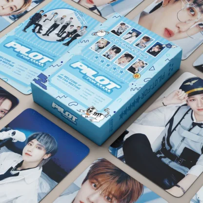 Tarjeta Kpop 3RD FANMEETING PILTO PARA tarjeta fotográfica de cinco estrellas de 5 estrellas