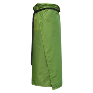 Falda de lluvia para mochilero, senderismo, ligera y portátil con bolsa de almacenamiento, uso como manta de picnic plegable