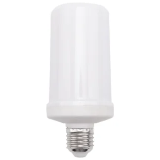 Bombilla LED con efecto de llama E27, luces de fuego realistas parpadeantes decorativas, lámpara de decoración de festivales