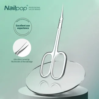 Nailpop-tijeras para cutículas, cortaúñas para uñas, producto para eliminar la piel muerta, cortador de manicura y pedicura, herramientas profesionales para decoración de uñas