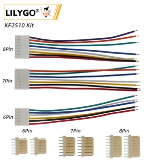 LILYGO® KF2510 Kit de conector de bloque de terminales de placa de desarrollo KF2510, adecuado para paso de agujero de 2,54mm