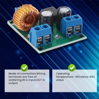 Dc-Dc 3V-35V a 4V-40V Módulo de potencia elevador ajustable 3V 5V 12V a 19V 24V 30V 36V Convertidor de refuerzo de alta potencia K