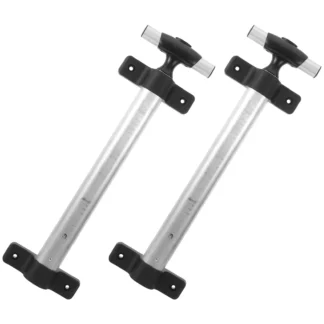 Mango telescópico de aluminio para maleta, pieza de repuesto para equipaje de 21 pulgadas, varilla de repuesto, 2 uds.