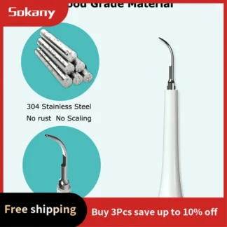 A68M-pieza de mano con puntas de escalador ultrasónico, cabezal eléctrico sónico SOOCARE, cabezales de cepillo de limpieza Facial eléctrico, cepillo de masaje