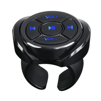 3X inalámbrico Bluetooth botón multimedia control remoto coche motocicleta bicicleta volante música reproducción remota para Phone-A74Z