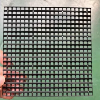 10 Uds máscara LED P5.59 (12,5 cm * 12,5 cm) 16 agujeros, pantalla LED de alquiler de escenario interior y exterior 2121 cubierta de pantalla de visualización de cuentas LED