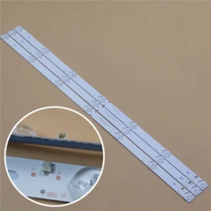 Tira de LED para iluminación trasera para barras DEXP H32C7200K KSKK32D07-ZC21FG-04 Kits bandas para VOX 32ADS314M 32DSA512G Array KK320M11 KK320M02