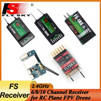 FLYSKY 6/8/10CH FS-iA6 FS-iA6B FS-iA10B FS-X6B FS-SR8C receptor para RC Quadcopter Drone avión FS-i6 I6X I6S I10 TH9A transmisor