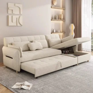 Sofá cama multifuncional plegable doble para sala de estar, nuevo sofá para apartamento, Chaise extraíble, Divano Soggiorno, muebles para el hogar, 2025