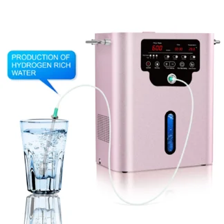 SUYZEKO Dispositivo de inhalación de hidrógeno 600ML H2 Inhalador y generador de agua de hidrógeno Terapia de moléculas de hidrógeno para purificación de la salud