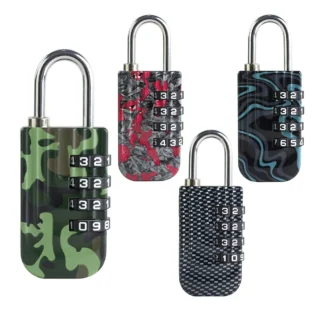 Candado de combinación de 4 dígitos de alta calidad, candado antirrobo con código de seguridad, taquillas para maletas de equipaje de viaje, candado de aleación de Zinc