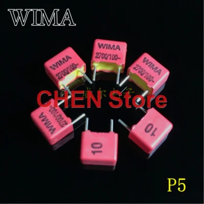 Condensador de película alemán WIMA FKP2, audio hi-fi 2700pf 2n7 100v 3300pf fkp 3.3nf 332/100v, 1 unidad