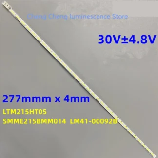 Tira de luces LED de iluminación trasera, accesorio para Samsung SMME215BMM014 LM41-00092B S22D360 S22F350FH LTM215HT04/HT05 LM41-00215A 100% nuevo, 277MM, 30LED