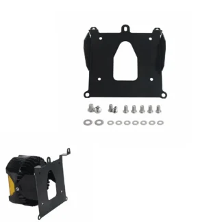 Sistema de soporte de iluminación para motocicleta, montaje para Baja Designs LP6 Pro, luz LED auxiliar Harley Softail Fat Bob 114 FXFBS 2018+