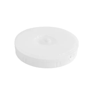 ABZV-PIR Luz nocturna LED con sensor de movimiento Lámpara de noche regulable recargable por USB para luz de gabinete Luz de armario inalámbrica -Blanco