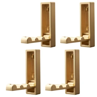 4x ganchos resistentes para colgar abrigos, fácil instalación y ganchos de pared que ahorran espacio, ganchos para montaje en pared