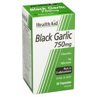 5 x Ajo Negro (Black Garlic) 30 cap de 750 mg Health Aid