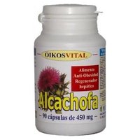 Alcachofa 90 cápsulas de 450 mg Oikos