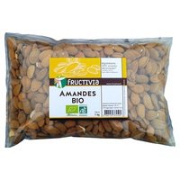 Almendras sin cáscara orgánicas 1 kg - Fructivia