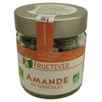 Almendras recubiertas de chocolate con leche 130 g - Fructivia