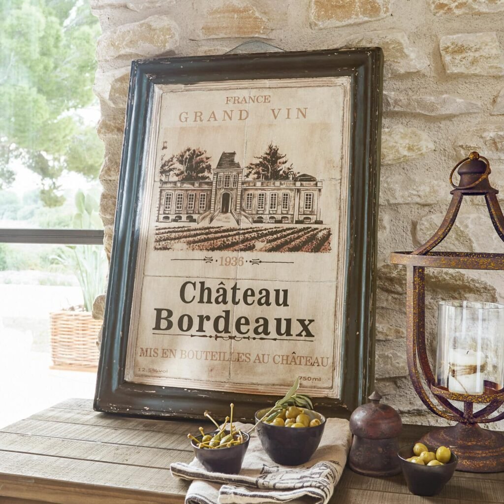 Cuadro Château Bordeaux