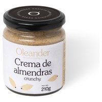 Crema de almendra "crunchy" tostada con piel Bio 210 g - Oleander