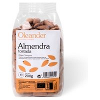 Almendra tostada con piel bio 200 g - Oleander