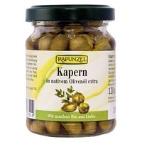 Alcaparras en Aceite Oliva Bio 120 gramos Rapunzel