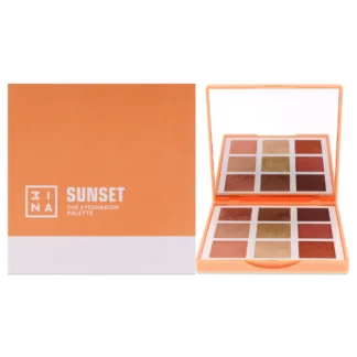 The Eyeshadow Palette - Sunset by 3INA para mujer-0,32 oz, sombra de ojos