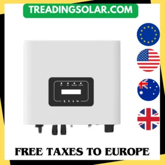DEYE-inversor de red de 5KW y 6KW, cargador Solar monofásico de 230VAC, 2 MPPT, bajo voltaje de arranque de 80V, SUN-5/6K-G05P1-EU-AM2