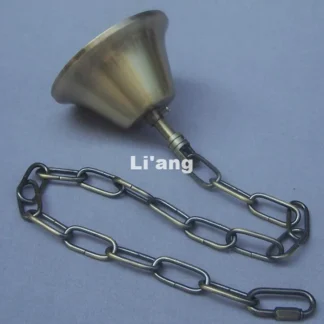 Nueva llegada 1 pieza/Lt vela colgante de cristal accesorios de cadena de lámpara cadena colgante rodamiento de cadena techo Rosa juegos de techo