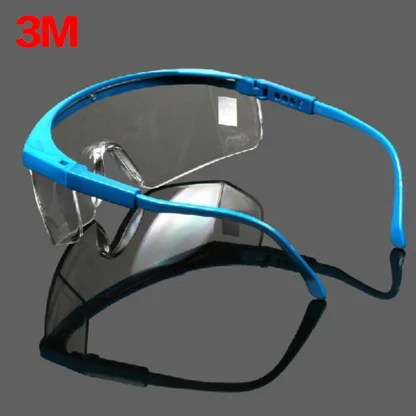 3M-gafas de seguridad 1711, gafas protectoras transparentes, antiviento, antiarena, antipolvo