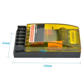 T35C 2 uds 2 vías coche profesional estéreo Audio divisor de frecuencia estéreo Woofer altavoz filtro cruzado