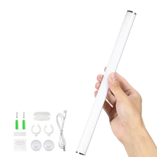 Luz LED de protección ocular, lámpara de noche con carga USB, Interruptor táctil, luz de espejo, regulable, inalámbrica, IP44, resistente al agua para el baño del hogar