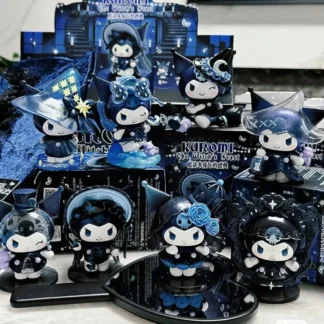 Caja ciega de la serie Sanrio Kuromi Witch Festival, juego de moda, muñeca de acción manual, decoración de mesa para niña, regalo para niños