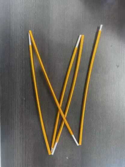 Poste de aluminio telescópico plegable de alta resistencia, accesorio para hamaca de tienda, 1 piezas, 170CM