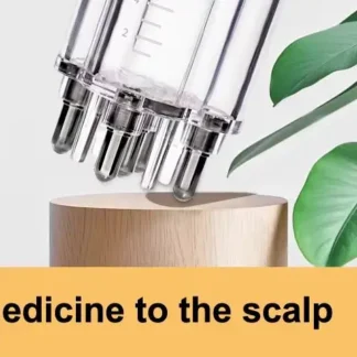 Aplicador para el cuero cabelludo Minoxidil, esencia de 1-8ml, bola fluida para el crecimiento del cabello, cabezal de masaje, entrega de medicamentos, peine guía líquido para frotar