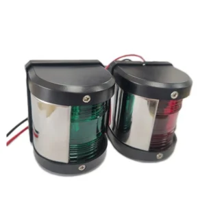 CXH-5P Accesorios para barcos Luz de señal de navegación para yates Accesorio de iluminación para yates marinos - 2 piezas
