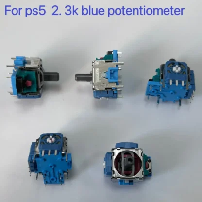 20 unids/lote Original nuevo para Ps5 controlador Dualsense 3D palo analógico para Playstation 5 Joystick botón 2,3 K potenciómetro azul