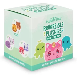 TeeTurtle 3 Caja misteriosa reversible Plushie Kawaii Cuties Series Sorpresa Suave Lindo Animal relleno Caja ciega