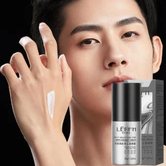 Crema facial de ácido hialurónico para hombres, crema de día nutritiva refrescante con Control de aceite, cuidado de la piel facial hidratante para hombres