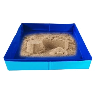 Juguetes sensoriales de caja de arena de playa, kit de juguetes sensoriales de mesa de arena para niños y niñas mayores de 3 años, regalos de patio interior y exterior