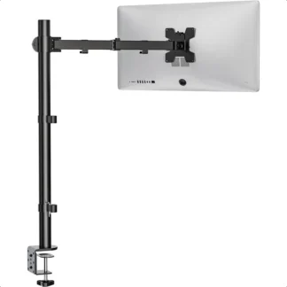 Soporte de brazo de Monitor para escritorio, soporte de escritorio para ordenador individual Extra alto, soporte de montaje individual de hasta 32 pulgadas, 22 libras, M001XL