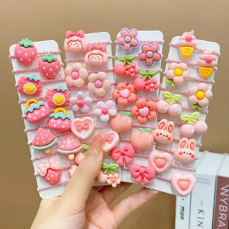 Banda de goma para niña pequeña, accesorios para el cabello circulares para el cabello, cuerda para la cabeza, banda para el cabello para niña pequeña, tocado bonito