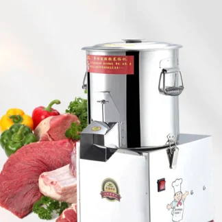 Picadora eléctrica Universal para cortar verduras, máquina de frenos multifunción de acero inoxidable, picadora de carne y alimentos 250