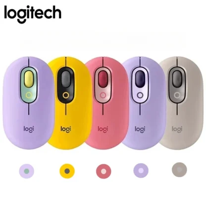 Obtenga el ratón inalámbrico POP y disfruta de la conexión Bluetooth 5.1 de bajo consumo de energía, que es estable y ahorra energía