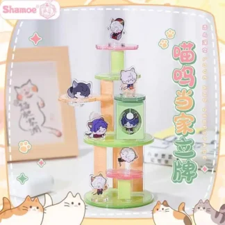Soporte Acg de amor y espacio profundo, Rafayel Zayne Xavier Kawaii, soporte de escritorio acrílico para Cosplay, colección de figuras, Mini modelo, regalo para niños